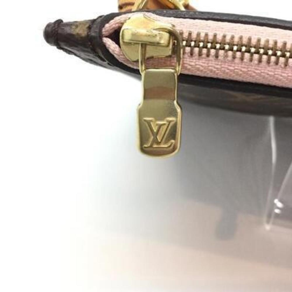 Louis Vuitton Neverfull MM Monogram Pouch Rose Ballerine - Picture 8 of 10